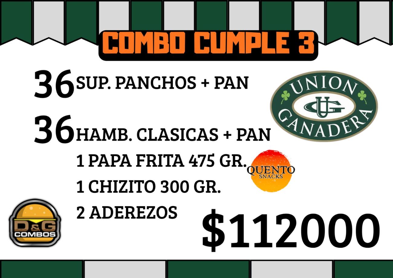 COMBO CUMPLE 3